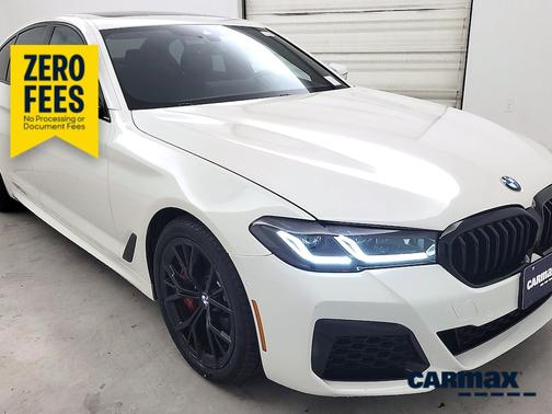 White 2023 BMW 540 I