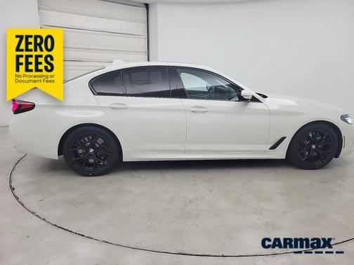 White 2023 BMW 540 I