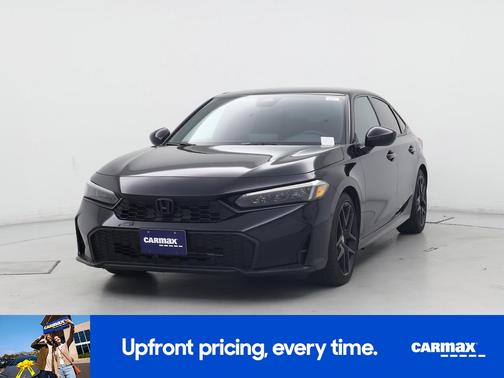 Black 2025 Honda Civic LX