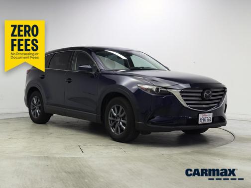 Blue 2020 Mazda CX-9 Touring