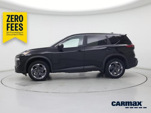 Black 2025 Nissan Rogue SV
