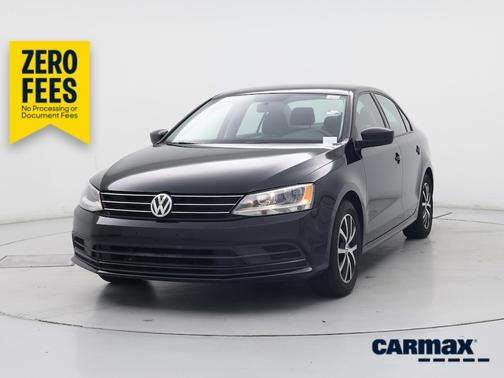 Black 2016 Volkswagen Jetta SE