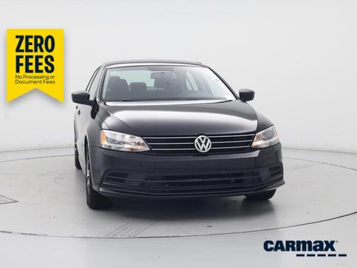 Black 2016 Volkswagen Jetta SE