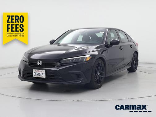 Black 2023 Honda Civic Sport