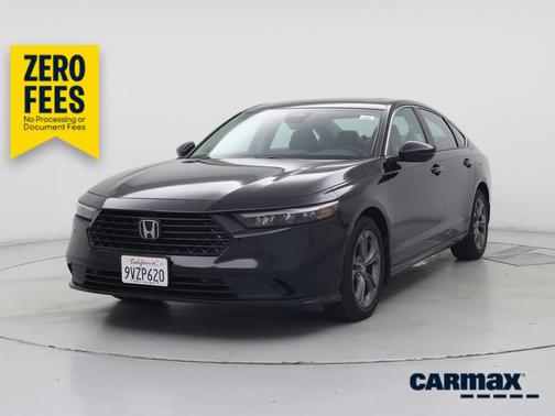 Black 2023 Honda Accord Hybrid EX-L