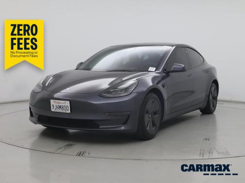 Gray 2023 Tesla Model 3