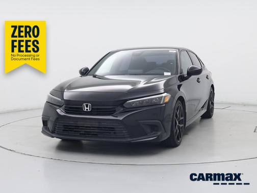 Black 2022 Honda Civic Sport