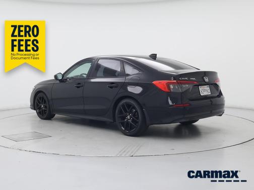 Black 2022 Honda Civic Sport