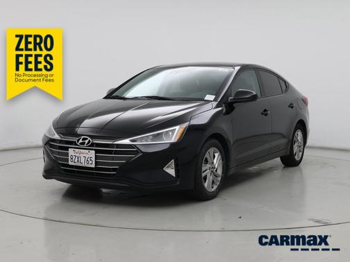 Black 2020 Hyundai ELANTRA SEL