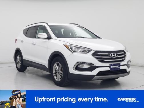 White 2018 Hyundai Santa Fe Sport