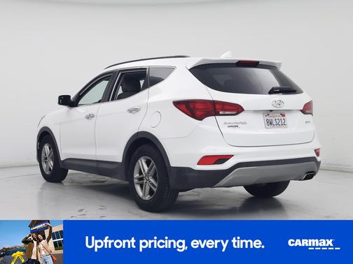 White 2018 Hyundai Santa Fe Sport
