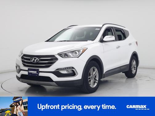 White 2018 Hyundai Santa Fe Sport