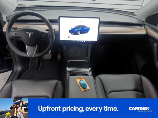 Blue 2022 Tesla Model Y Long Range