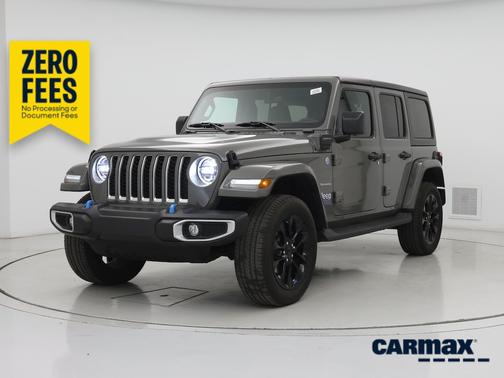 Gray 2023 Jeep Wrangler 4xe Unlimited Sahara
