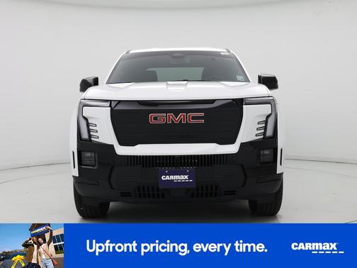 White 2026 GMC Sierra EV Extended Range Elevation