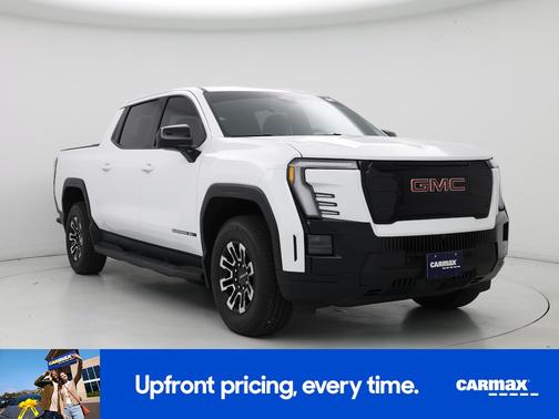 White 2026 GMC Sierra EV Extended Range Elevation