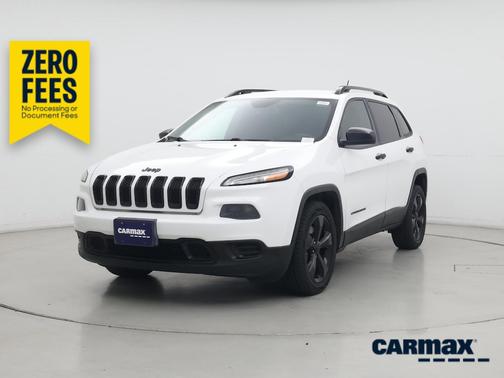 White 2016 Jeep Cherokee Altitude