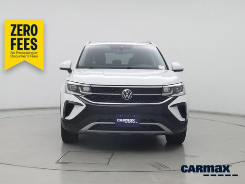 White 2023 Volkswagen Taos SEL