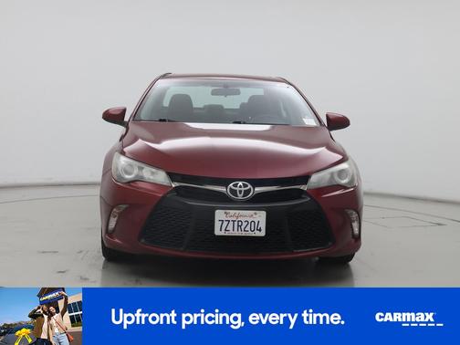 Red 2017 Toyota Camry SE