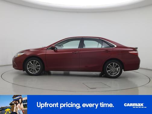 Red 2017 Toyota Camry SE