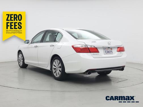 White 2014 Honda Accord EX-L