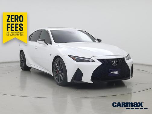 White 2023 Lexus IS 350 F-Sport