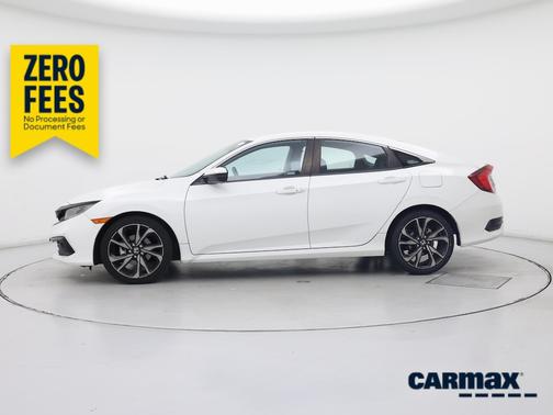 White 2021 Honda Civic Sport