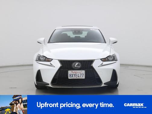 White 2019 Lexus IS 300 F-Sport