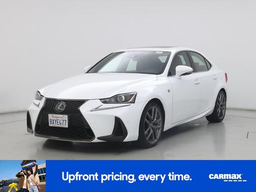 White 2019 Lexus IS 300 F-Sport
