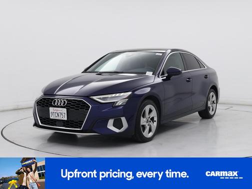 Blue 2023 Audi A3 Premium