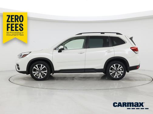 White 2021 Subaru Forester Limited