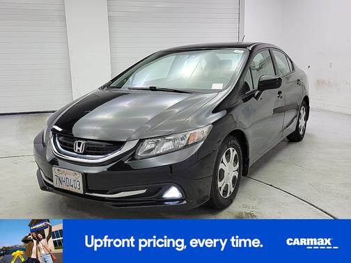 Black 2015 Honda Civic Hybrid
