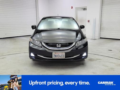 Black 2015 Honda Civic Hybrid