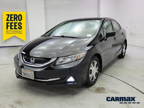 Black 2015 Honda Civic Hybrid