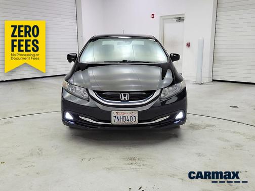 Black 2015 Honda Civic Hybrid