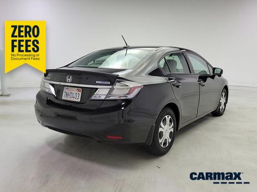 Black 2015 Honda Civic Hybrid