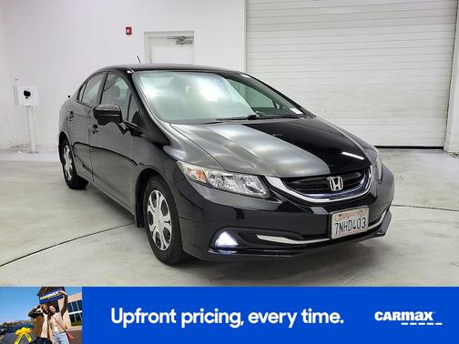 Black 2015 Honda Civic Hybrid