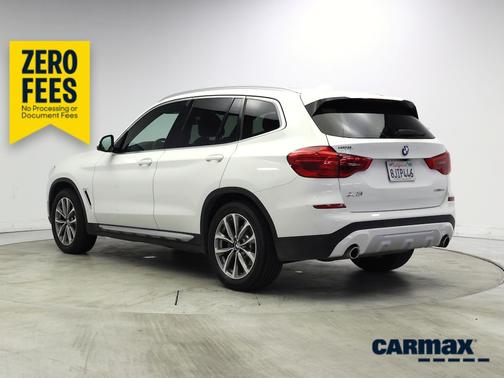 White 2019 BMW X3 sDrive30i