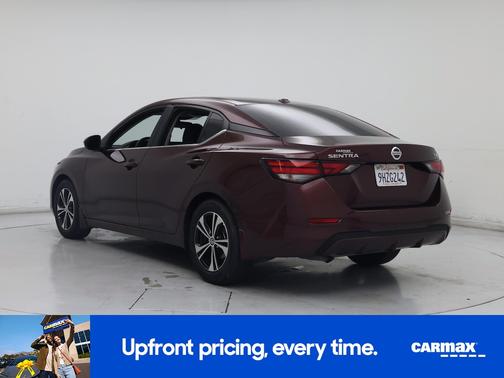 Burgundy 2023 Nissan Sentra SV