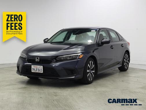 Gray 2023 Honda Civic EX