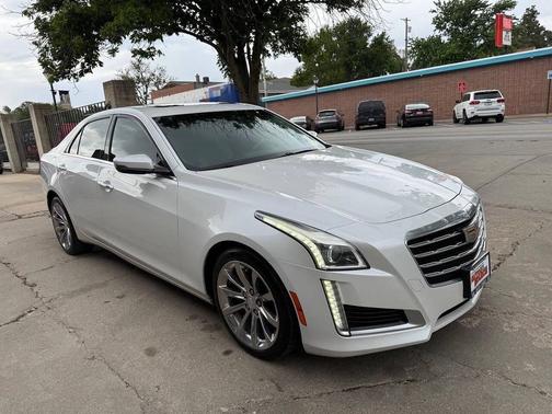 Crystal White Tricoat 2017 Cadillac CTS 2.0L Turbo Luxury