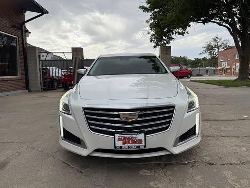 Crystal White Tricoat 2017 Cadillac CTS 2.0L Turbo Luxury