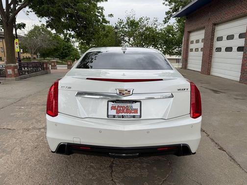 Crystal White Tricoat 2017 Cadillac CTS 2.0L Turbo Luxury