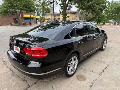 Black 2014 Volkswagen Passat 2.0L TDI DSG SEL Premium