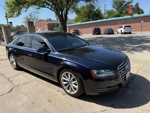Night Blue Pearl Effect 2013 Audi A8 L 3.0T