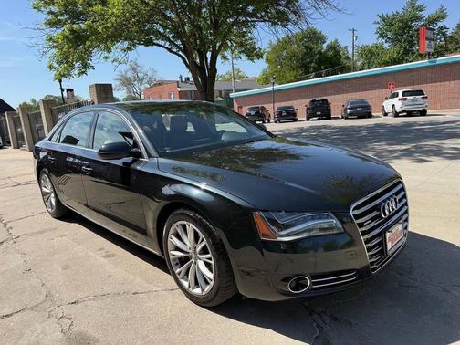 Emerald Black Metallic 2011 Audi A8 4.2 quattro