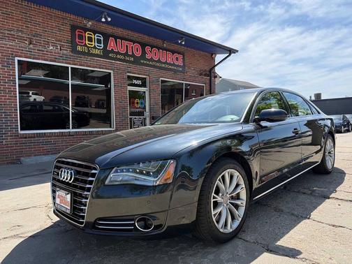 Emerald Black Metallic 2011 Audi A8 4.2 quattro