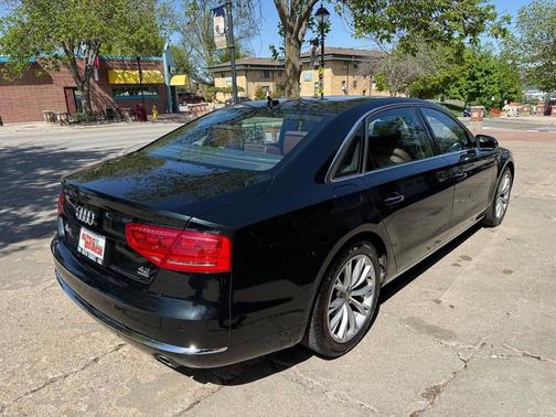 Emerald Black Metallic 2011 Audi A8 4.2 quattro