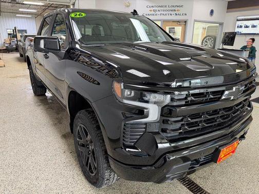 Black 2026 Chevrolet Silverado 1500 LT Trail Boss