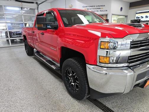 Red Hot 2018 Chevrolet Silverado 3500 WT
